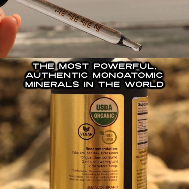 GOLD- Pure Ormus Oil