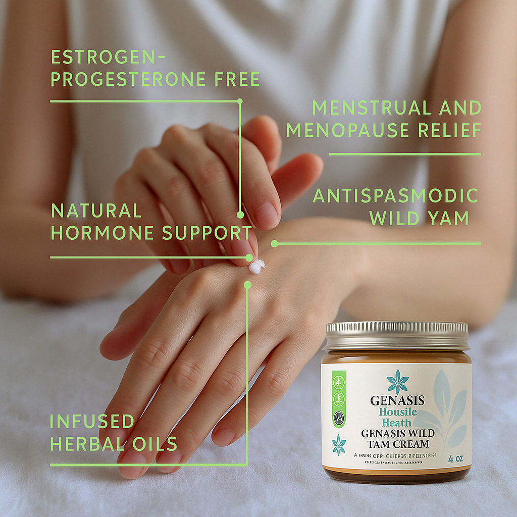 GENASIS – Wild Yam Hormone Cream