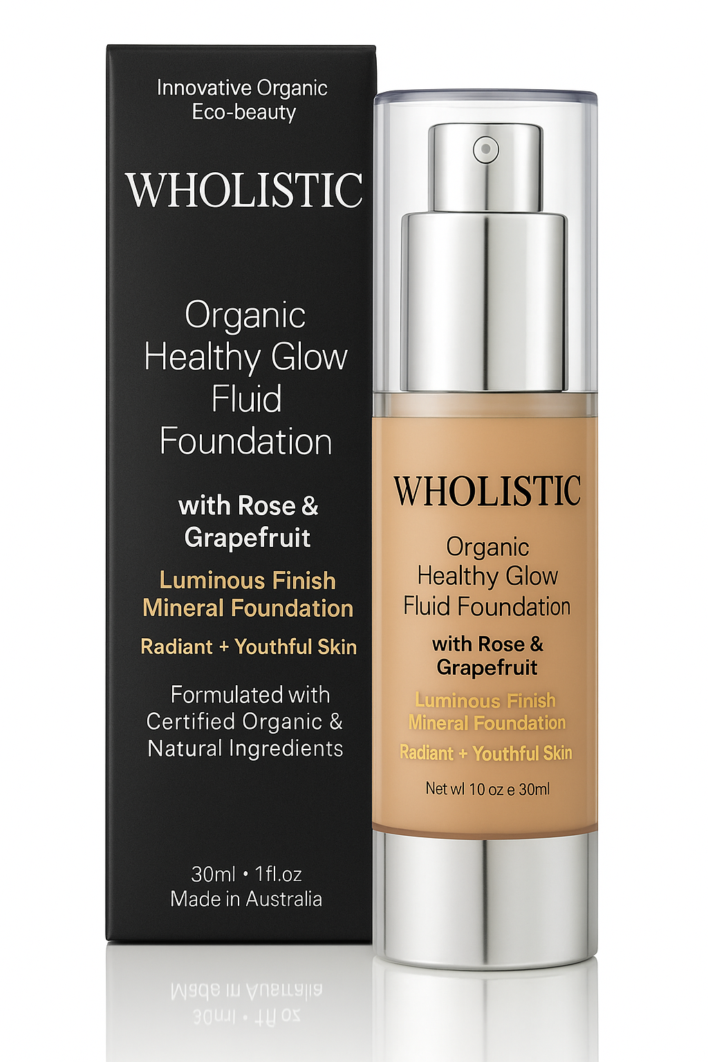 Ultimate Prime Fluid Foundation Set for All Skin Types: Normal, Combination, Sensitive, and Oily