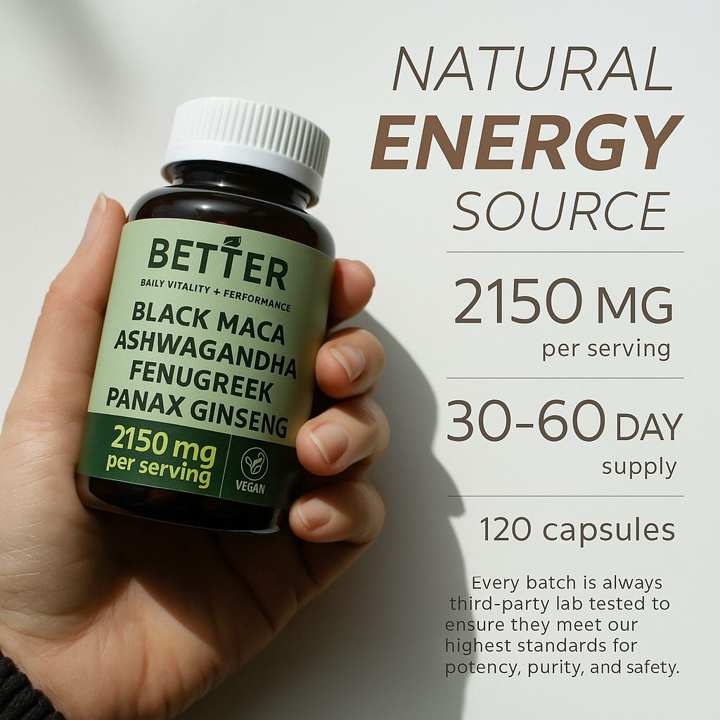 4-in-1 Black Maca+ Blend