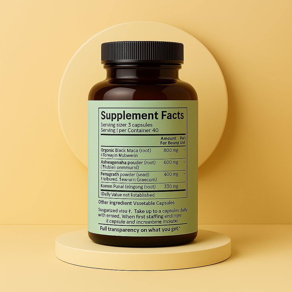 4-in-1 Black Maca+ Blend