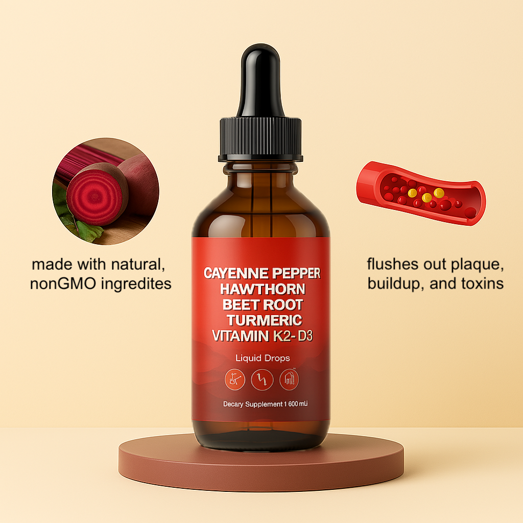 Cayenne pepper supplement liquid drops