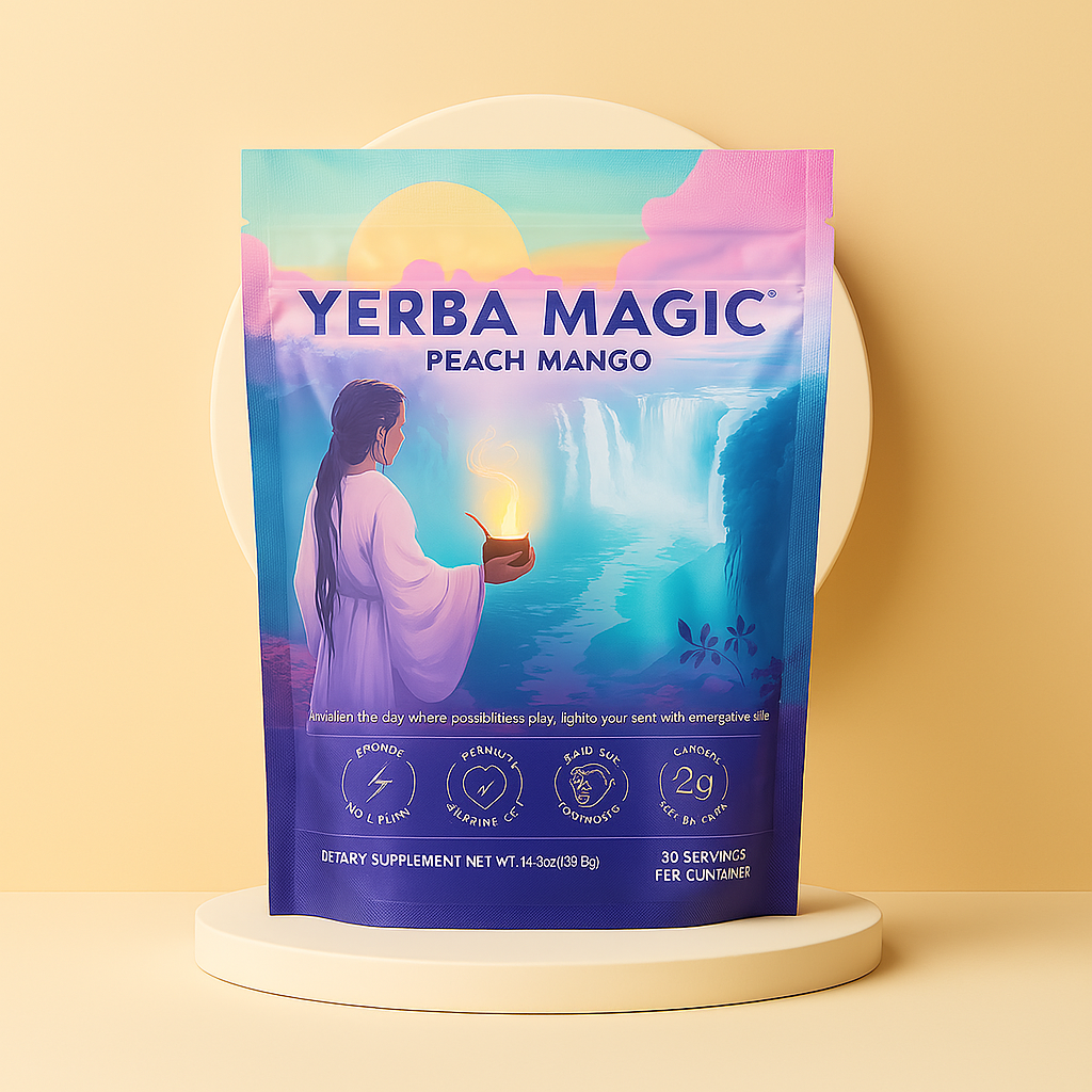 Yerba Magic Peach Mango Instant Tea