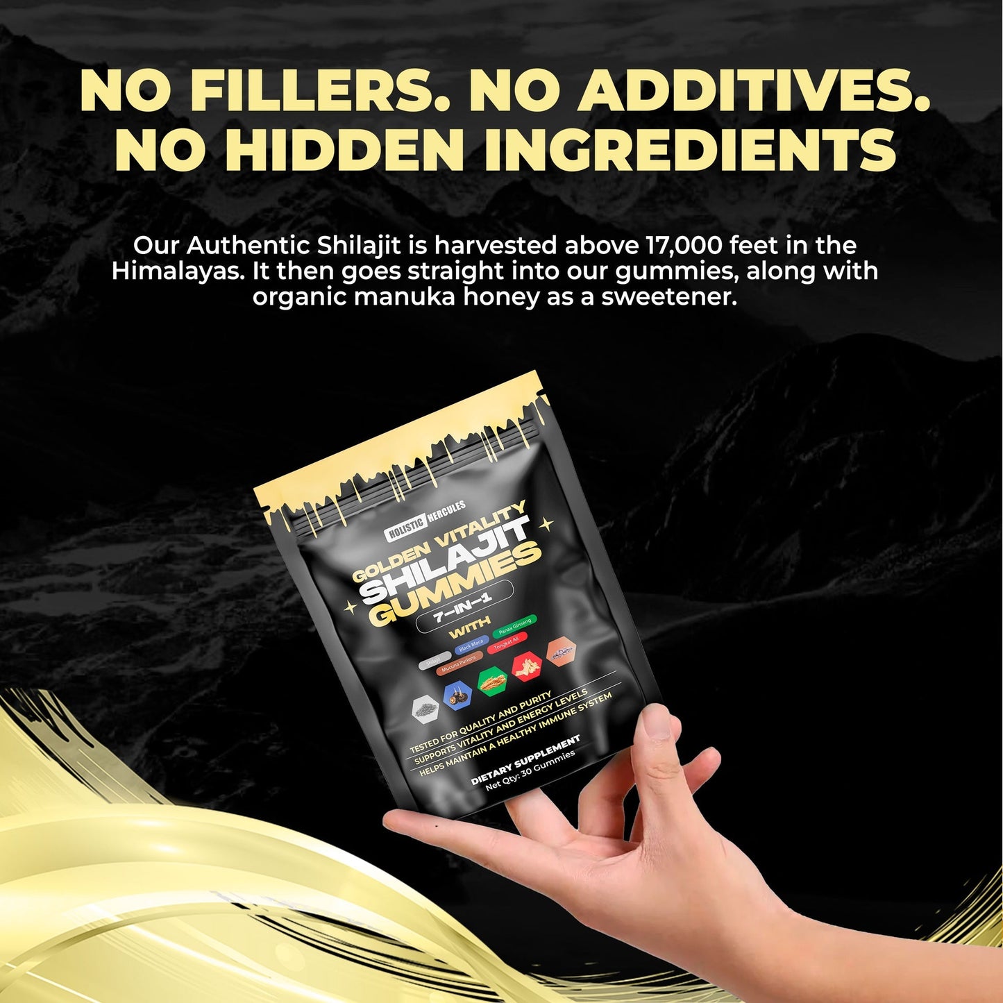 6 in 1 Shilajit Gummies