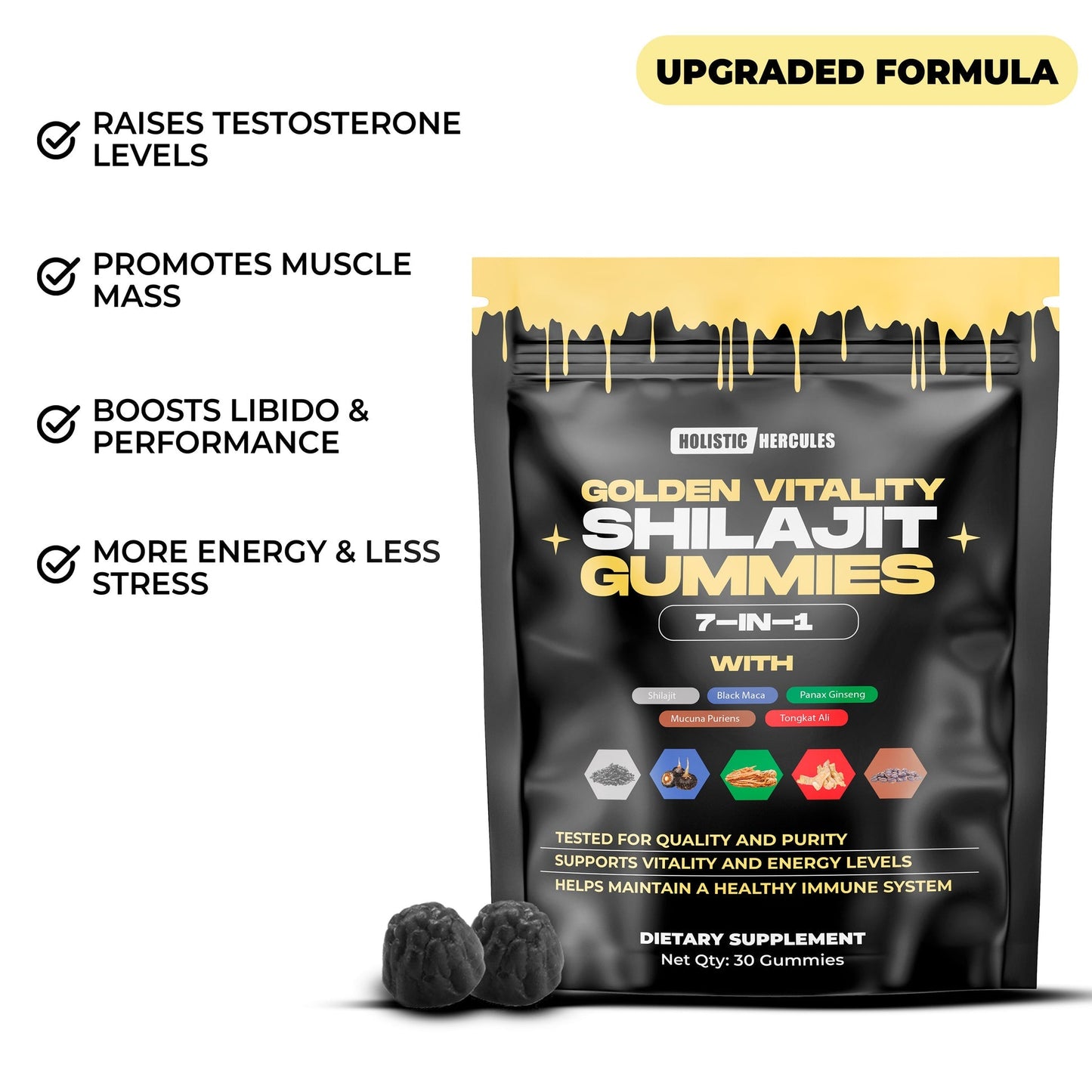 6 in 1 Shilajit Gummies
