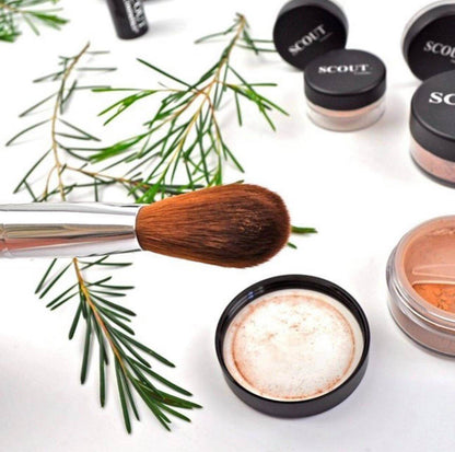 Luxurious Vegan Powder Brush for Flawless Application