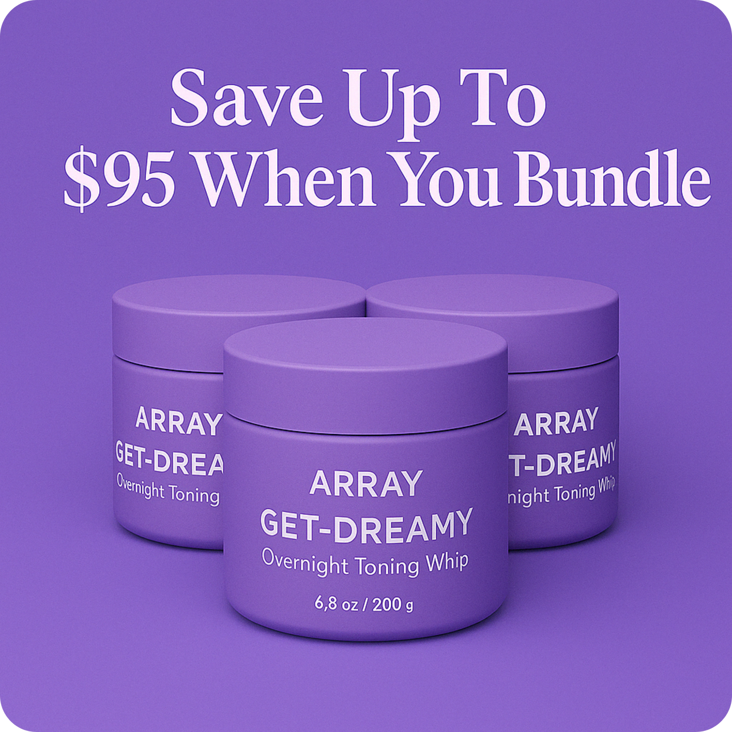 GET-DREAMY Clinically Proven Overnight Toning Whip