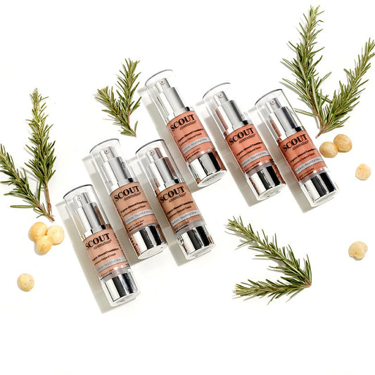 Radiant Organic Glow Fluid Foundation Infused with Rose & Grapefruit