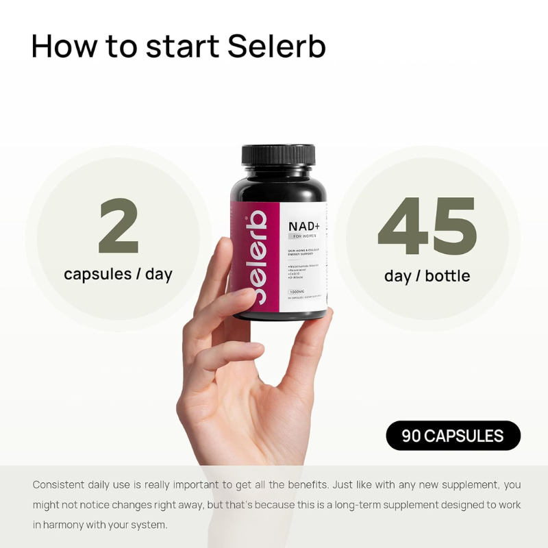 Selerb NAD+ Supplements for Women