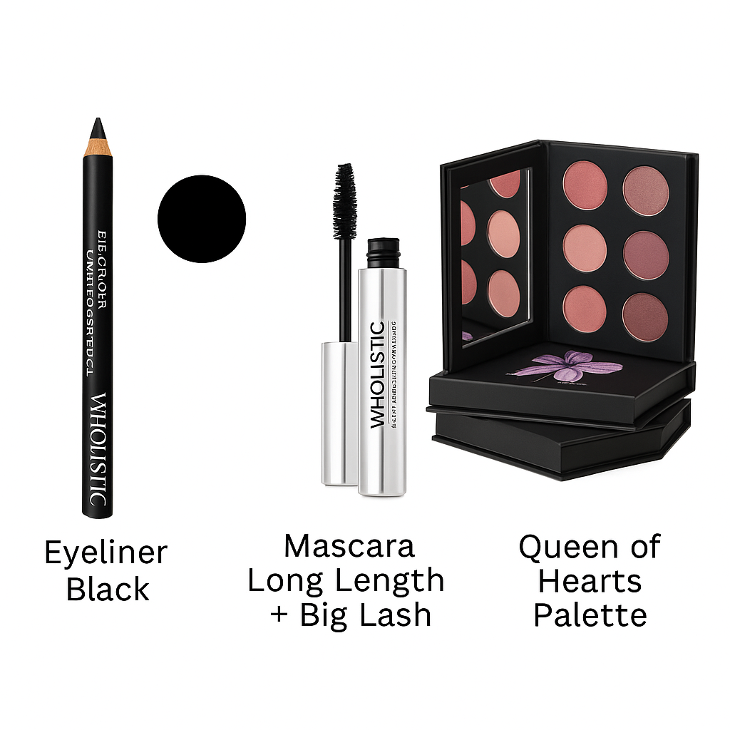 Essential Eye Enhancer Kit: Mascara, Eyeliner & Eyeshadow Palette