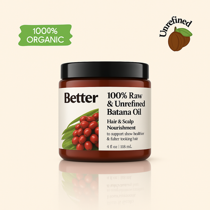 100% Raw & Unrefined Batana Oil
