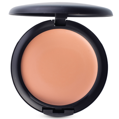 Luxurious Compact Foundation Enriched with Vitamin E, Nourishing Jojoba, and Moisturizing Shea Butter