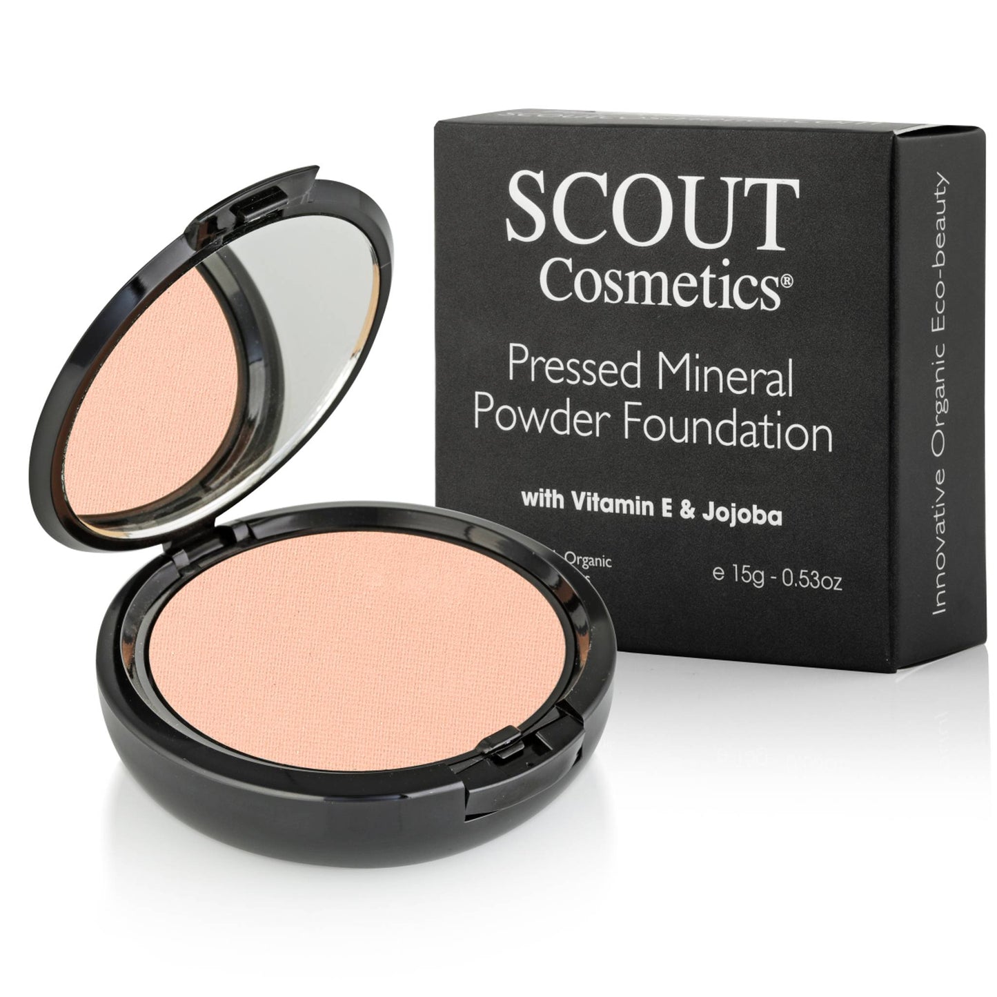 Vitamin E & Jojoba Infused Pressed Powder Foundation