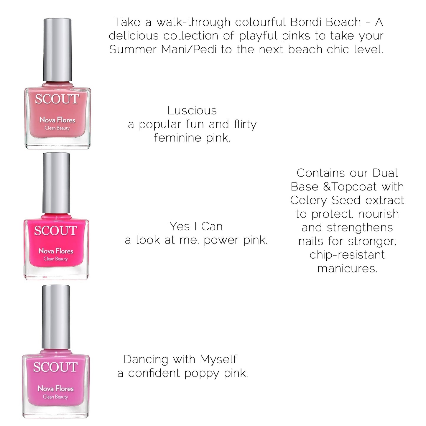 Vibrant Bondi Summer Pink Collection