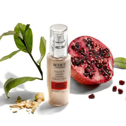 Nourish & Hydrate Moisture Defence Crème with White Tea, Pomegranate and Macadamia