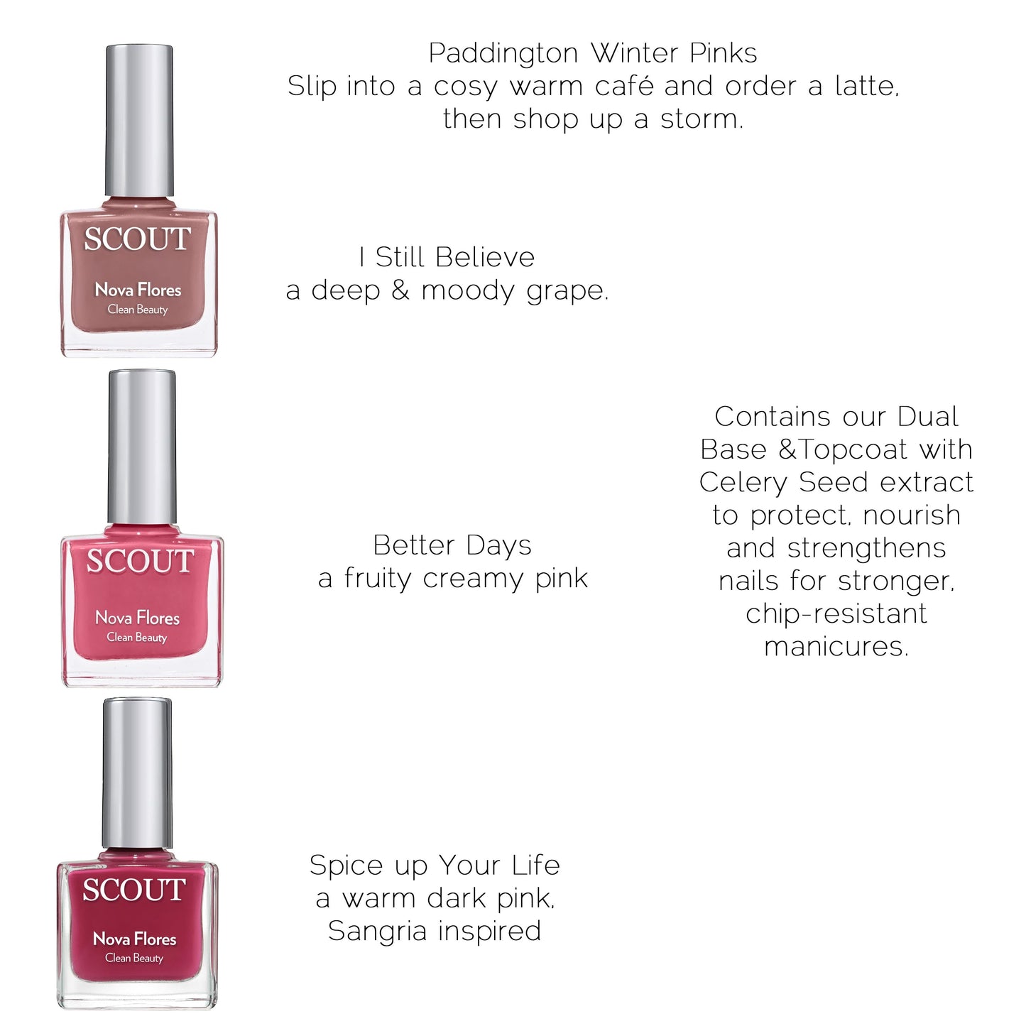 Charming Winter Pink Paddington Collection