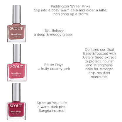 Charming Winter Pink Paddington Collection