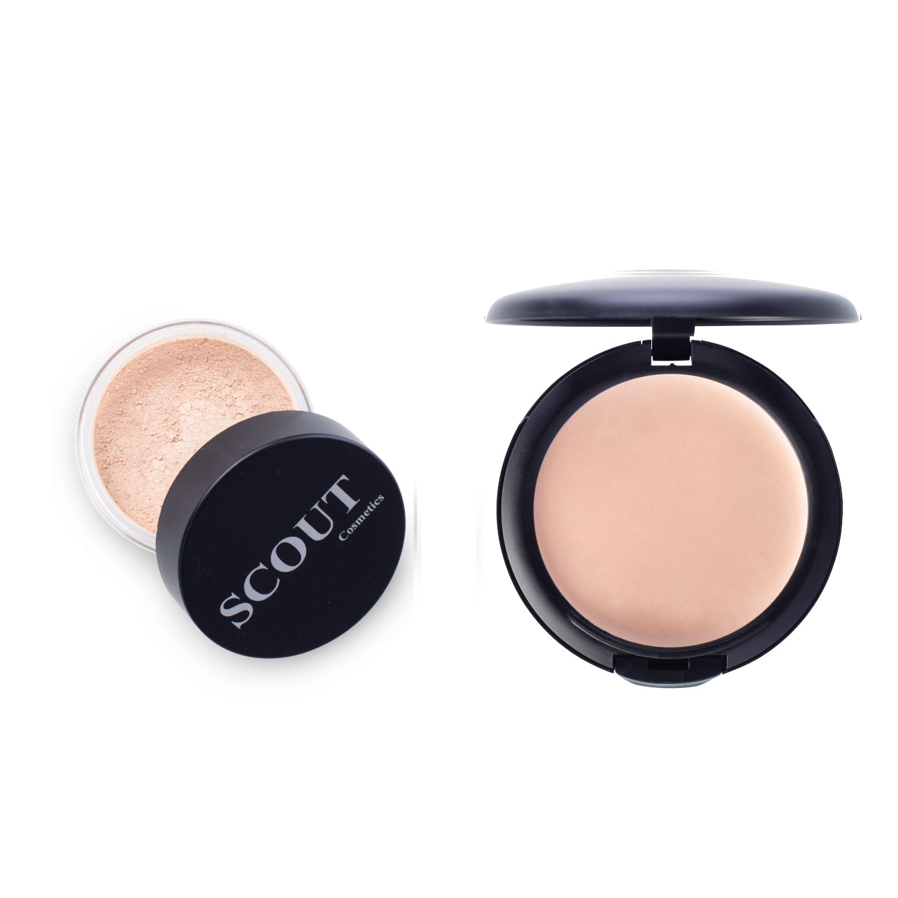 Luxurious Creme & Powder Foundation Duo for Radiant Dry & Normal Skin