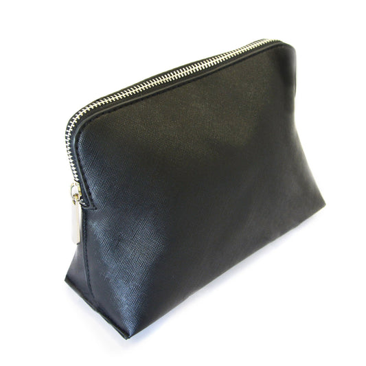 Chic Vegan Leather Cosmetic Case