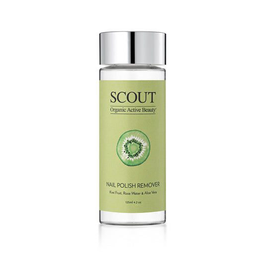 Revitalizing Nail Polish Remover with Kiwi, Rose Water & Soothing Aloe Vera