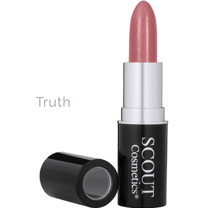 Luxurious Pure Colour Lipstick Infused with Camellia, Jojoba, Damask Rose, and Shea Butter