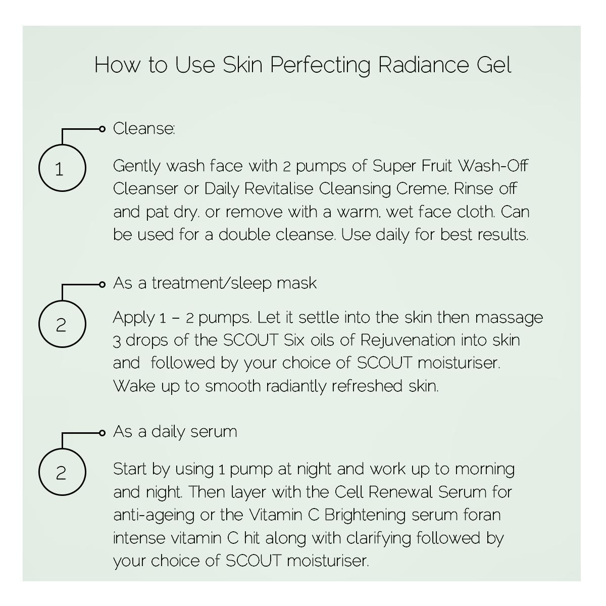 Skin Perfecting Radiance Gel with Lilli Pilli, Licorice, Emu Apple and Vitamin C