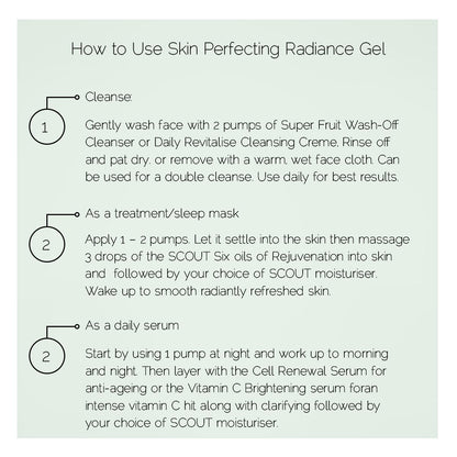 Skin Perfecting Radiance Gel with Lilli Pilli, Licorice, Emu Apple and Vitamin C