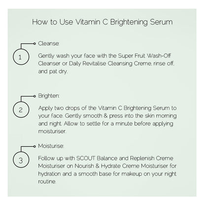 Vitamin C Brightening Serum with Kakadu Plum, Turmeric & Rosehip