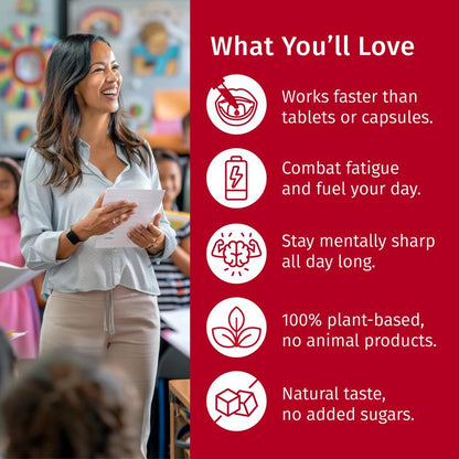 Vitamin B12 Raspberry Liquid Supplement Drops